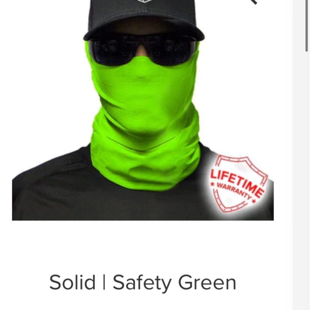 3/$30 SA Company tubular bandana / neck gaiter- SA Beleclava face shield new!
